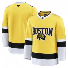 Miesten NHL Boston Bruins Pelipaita Custom 2025-26 Fanatics NHL Stadium Series Premium Gold